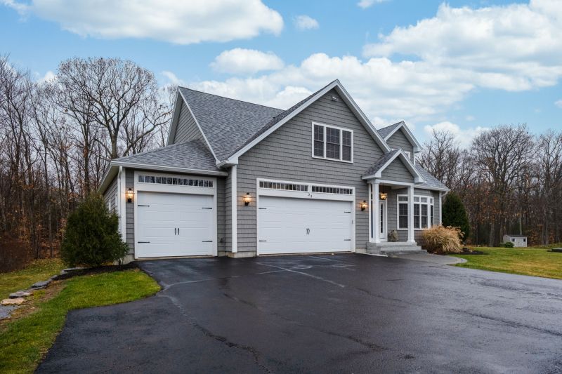 Asphalt Driveway Close-Up